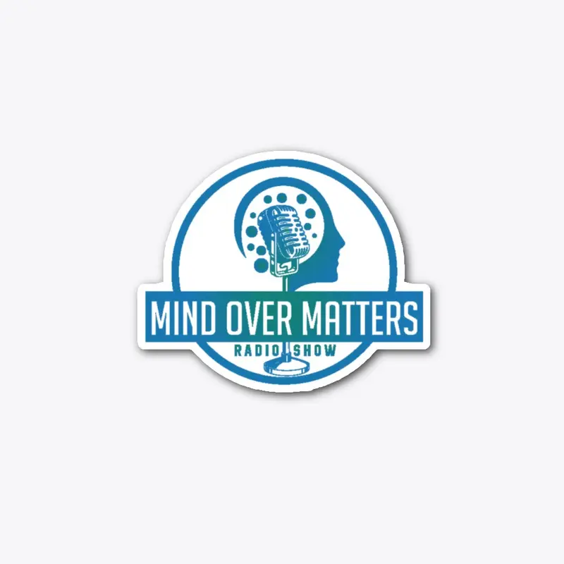 Mind Over Matters Radio Logo Sticker